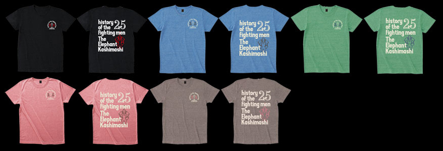 「THE 25th Anniversary ロゴTシャツ」再入荷のお知らせ 